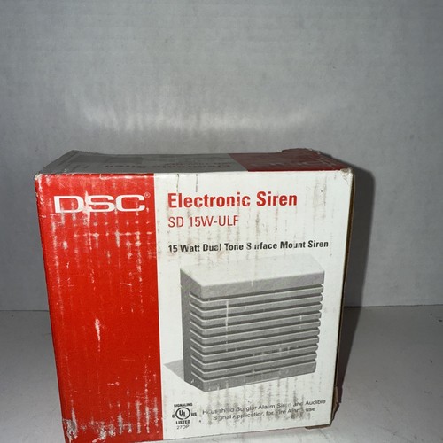 Dsc electronic siren - siren, sd